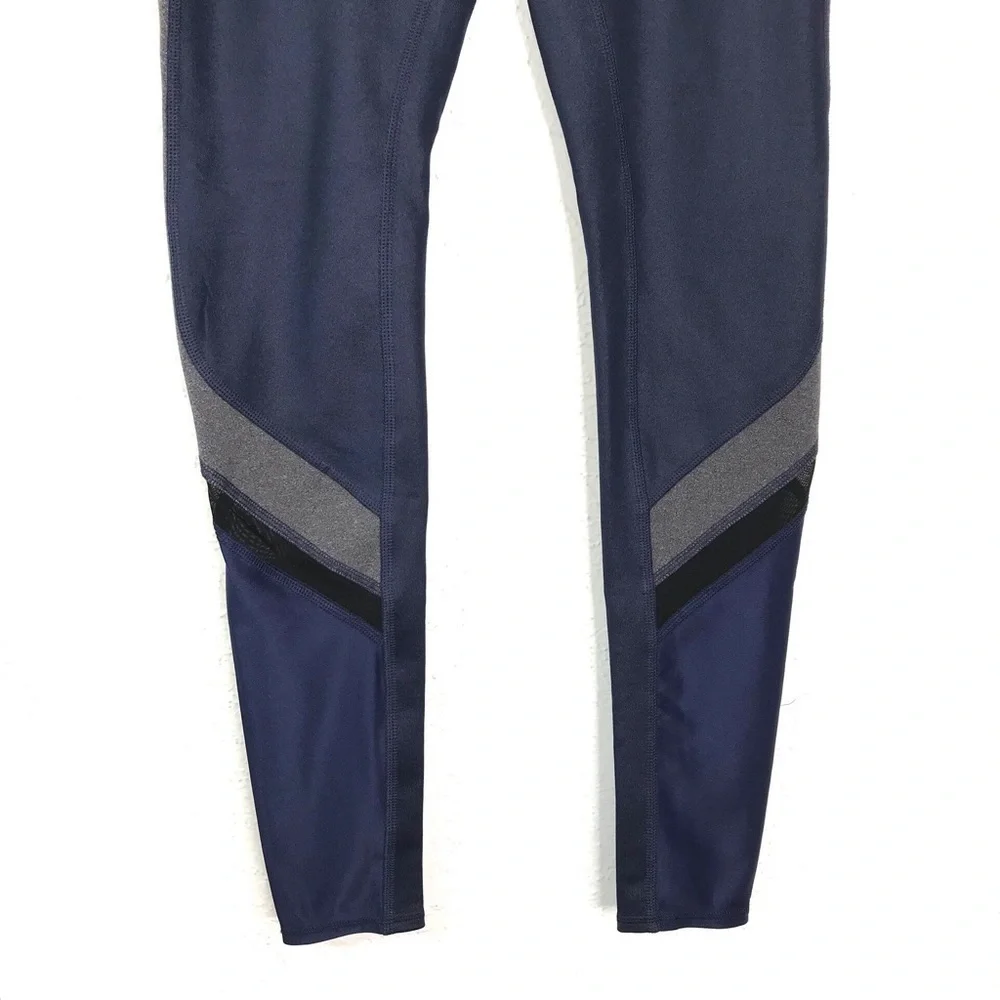 Alo Yoga High Rise Elevate Leggings Blue Gray SIZE XSMALL